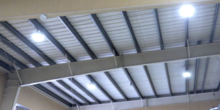 工場・事務所内の高効率照明器具(LED/LVD)への交換